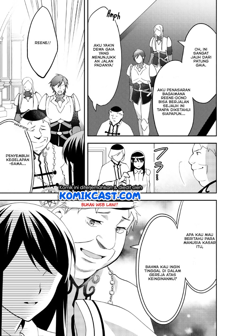 Isekai de “Kuro no Iyashi Te” tte Yobareteimasu Chapter 39 Bahasa Indonesia